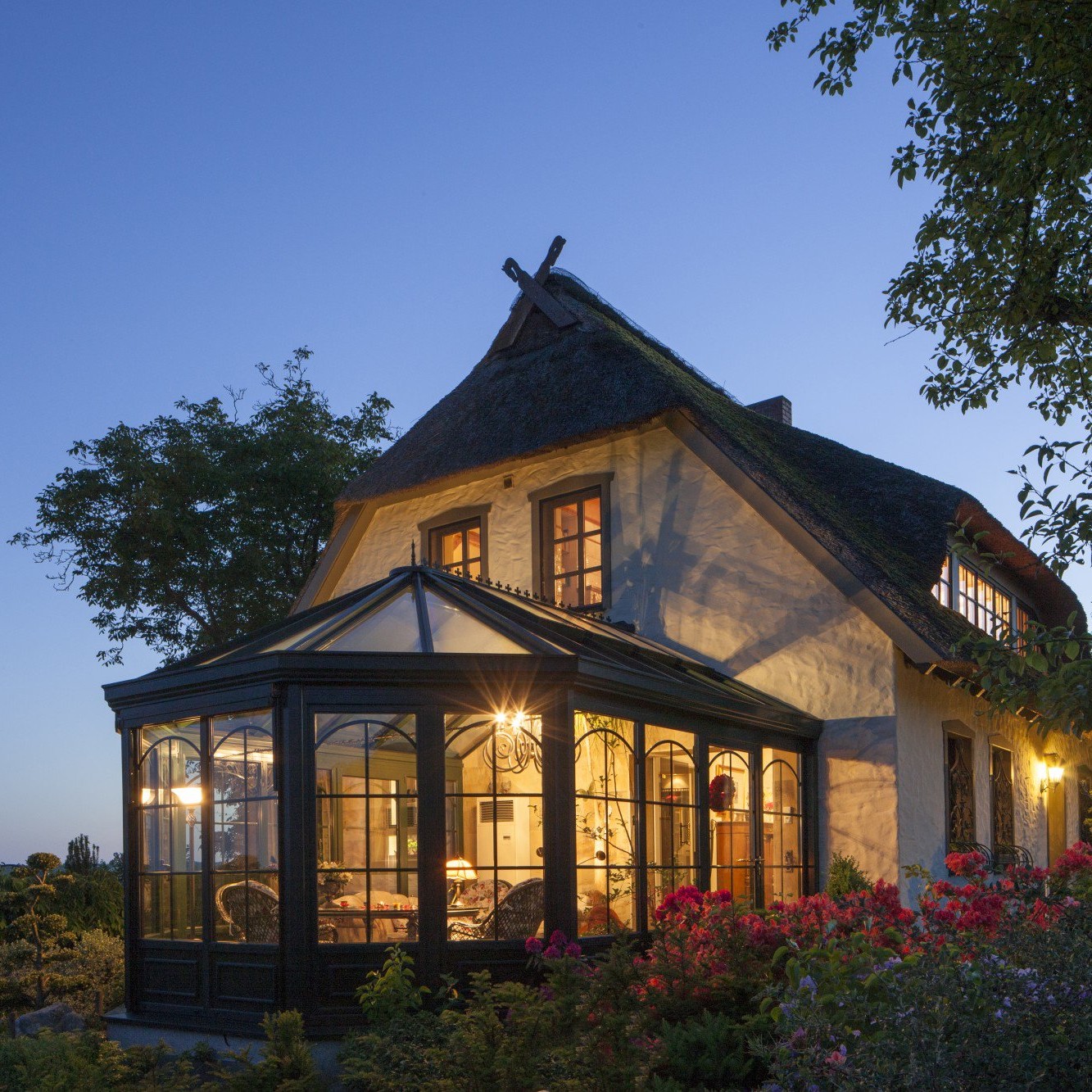 warm house