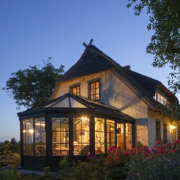warm house